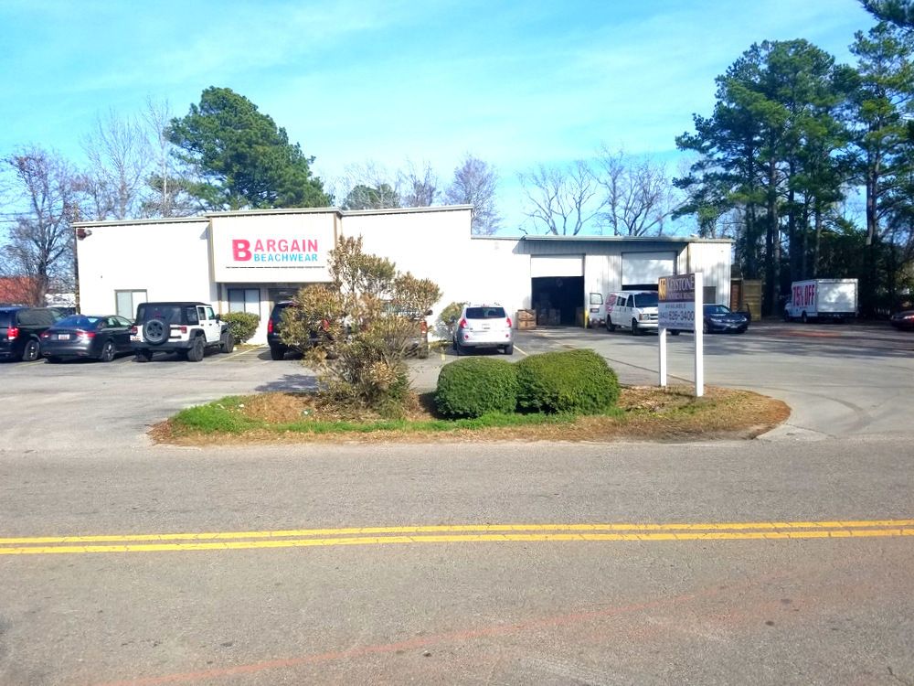 Bargain Beachwear Office/Warehouse: 1616 Executive Ave, Myrtle Beach, SC 29577